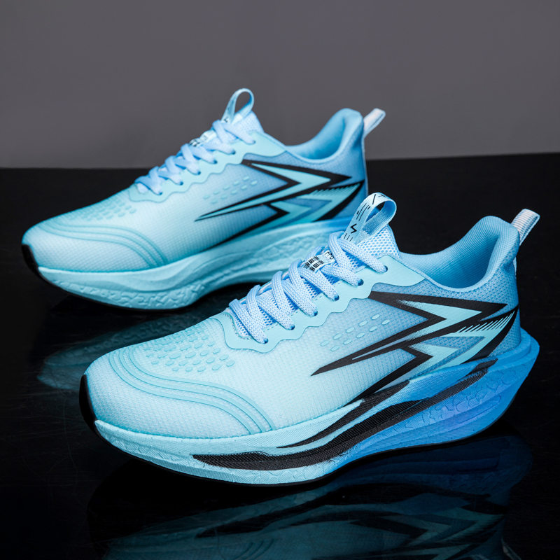 Men Running Shoes Carbon Plate - Breathable Mesh Athletic Shoes review and price